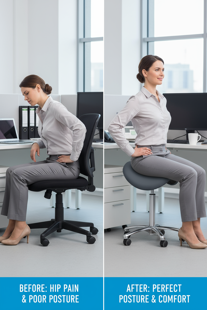 The Surprising Connection Between Hip Pain and Your Office Chair