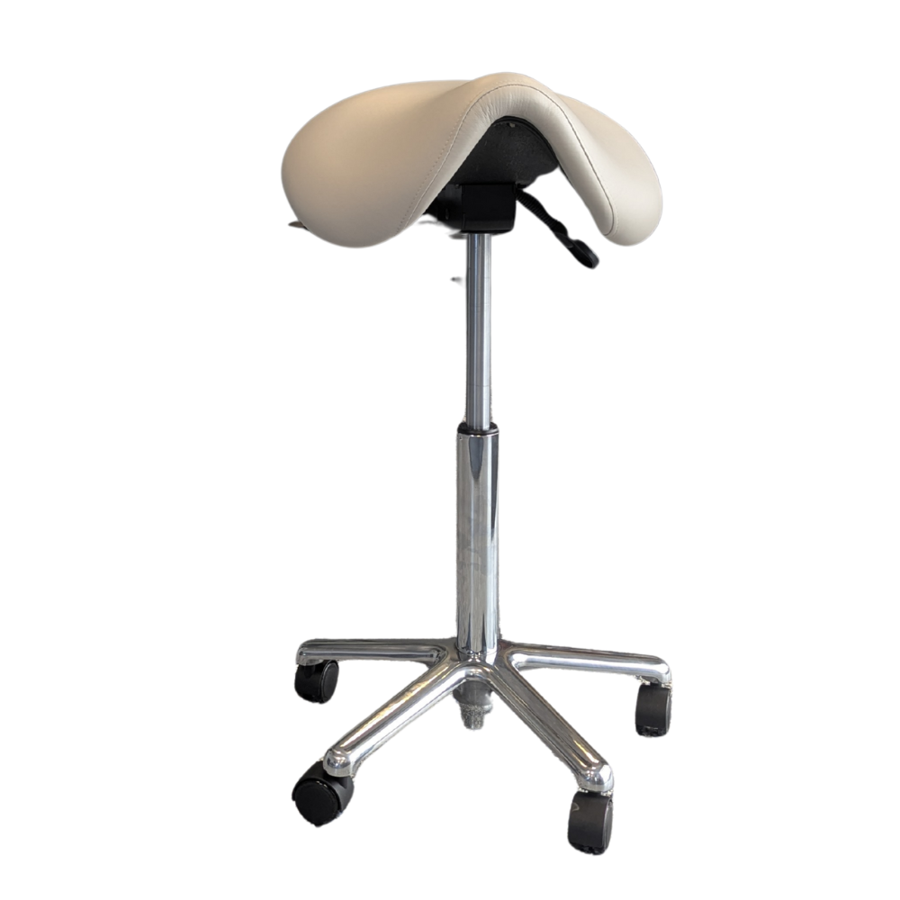 Björn Series 400 Classic - Premium Swedish Leather Office Stool