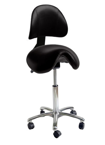 Black 430S Saddle Stool
